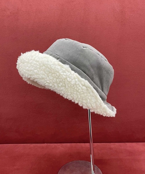 SPIGA（スピーガ）の「裏ﾎﾞｱﾃﾞｻﾞｲﾝﾊｯﾄ（ハット・レディース・ブラック/グレー/キャメル/ベージュ・FREE）」の16枚目の写真