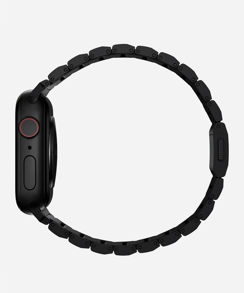NOMAD（ノマド）の「NOMAD / Metal Strap Titanium Band 45mm/44mm for Apple Watch（デジタル腕時計・メンズ・シルバー/ブラック・FREE）」の5枚目の写真
