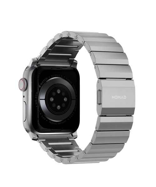 NOMAD（ノマド）の「NOMAD / Metal Strap Titanium Band 45mm/44mm for Apple Watch（デジタル腕時計・メンズ・シルバー/ブラック・FREE）」の13枚目の写真