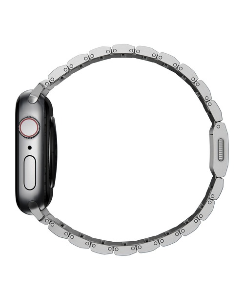 NOMAD（ノマド）の「NOMAD / Metal Strap Titanium Band 45mm/44mm for Apple Watch（デジタル腕時計・メンズ・シルバー/ブラック・FREE）」の12枚目の写真