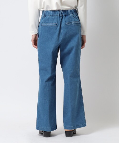 tk.TAKEO KIKUCHI（ティーケータケオキクチ）の「◆デニムワイドフレアパンツ（デニムパンツ・メンズ・ブルー/ネイビー/ブラック・02/03/66）」の7枚目の写真