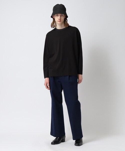 tk.TAKEO KIKUCHI（ティーケータケオキクチ）の「◆デニムワイドフレアパンツ（デニムパンツ・メンズ・ブルー/ネイビー/ブラック・02/03/66）」の15枚目の写真