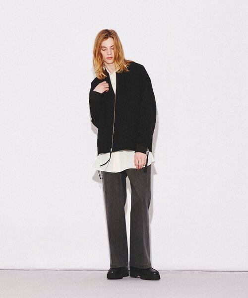 tk.TAKEO KIKUCHI（ティーケータケオキクチ）の「◆デニムワイドフレアパンツ（デニムパンツ・メンズ・ブルー/ネイビー/ブラック・02/03/66）」の20枚目の写真