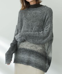 SENSE OF PLACE by URBAN RESEARCH | グラデーションメッシュセーター(ニット/セーター)