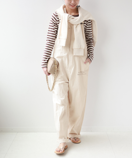 m*i様 PAYDAY　RELUME別注　オーバーオール　白　36　サロペット PAYDAY（ペイデイ）の「別注【PAYDAY /ペイデイ】*RELUME