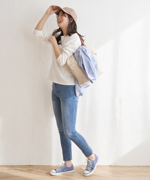 ikka(イッカ)の「キャンバスビッグトートバッグ(トートバッグ・レディース・イエロー/ブラック/オフホワイト・FREE)」の13枚目の写真