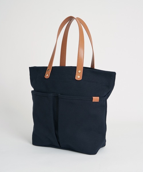 ikka(イッカ)の「キャンバスビッグトートバッグ(トートバッグ・レディース・イエロー/ブラック/オフホワイト・FREE)」の17枚目の写真