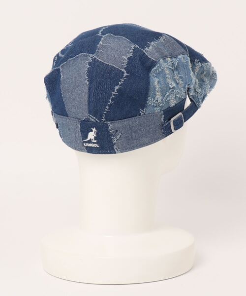 KANGOL（カンゴール）の「KANGOL DENIM MASHUP HUNTING（ハンチング/ベレー帽・メンズ・ネイビー・S/M/L/XL/XXL）」の9枚目の写真