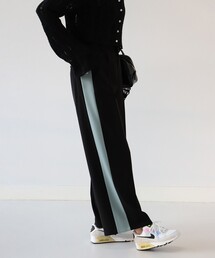 Ray BEAMS | Ray BEAMS / サイド ライン ワイド パンツ(その他パンツ)