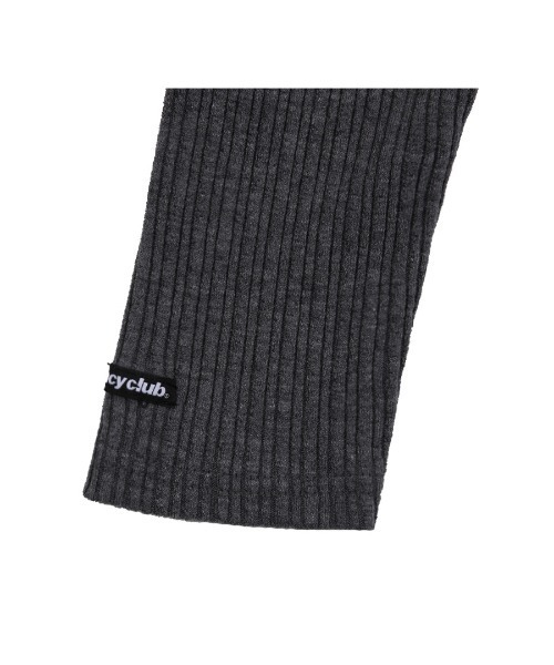 FANCY CLUB（ファンシークラブ）の「A'GEM/9 × .kom『 FANCY CLUB/ファンシークラブ』 KNOTTED HALTERNECK & BOLERO SET /ホルターネックボレロ SET（カーディガン/ボレロ・レディース・チャコールグレー/ブルー・FREE）」の8枚目の写真