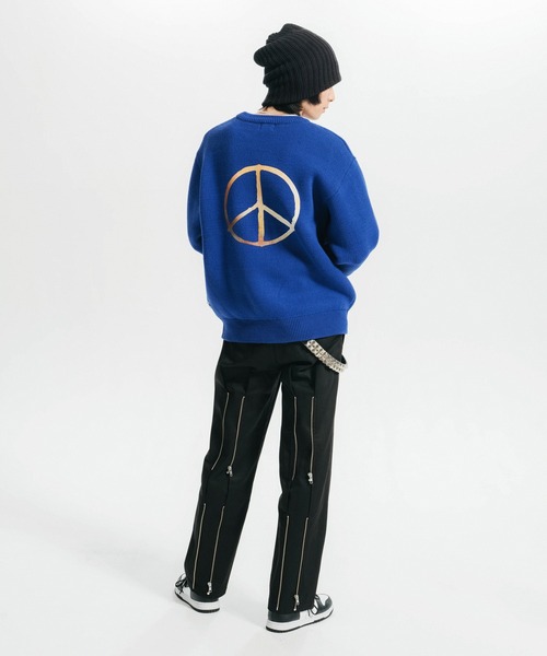 FTW(エフティダブリュー)の「APPLE KNIT SWEATER(ニット/セーター・メンズ・ブラック/ブルー/ホワイト・MEDIUM/LARGE)」の4枚目の写真