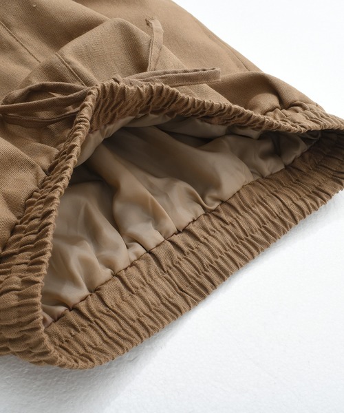 Felt-Maglietta(フェルトマリエッタ)の「リネンワイドパンツ(その他パンツ・レディース・ベージュ/アイボリー/ブラック/カーキ・MEDIUM)」の21枚目の写真