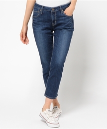 SHIPS for women | デニムクロップドパンツ【blue】(デニムパンツ)