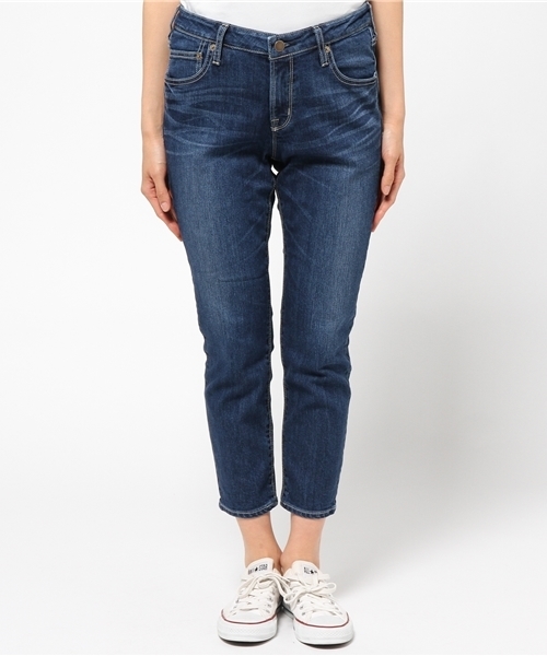 SHIPS for women（シップスフォーウィメン）の「デニムクロップドパンツ【blue】（デニムパンツ・レディース・ブルー・X-SMALL/SMALL/MEDIUM/LARGE）」の9枚目の写真