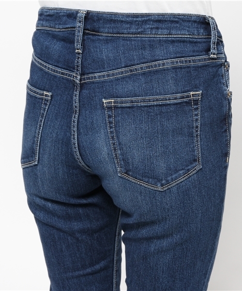 SHIPS for women（シップスフォーウィメン）の「デニムクロップドパンツ【blue】（デニムパンツ・レディース・ブルー・X-SMALL/SMALL/MEDIUM/LARGE）」の3枚目の写真