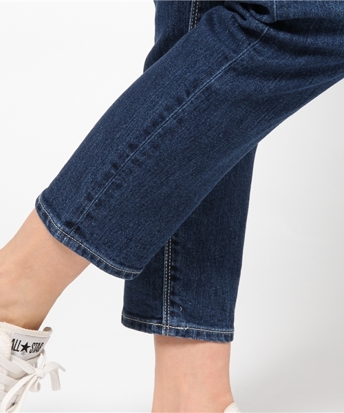 SHIPS for women（シップスフォーウィメン）の「デニムクロップドパンツ【blue】（デニムパンツ・レディース・ブルー・X-SMALL/SMALL/MEDIUM/LARGE）」の5枚目の写真