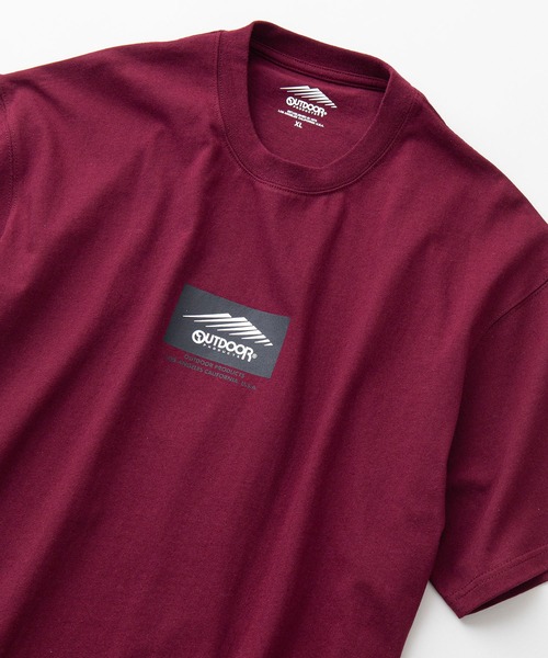 OUTDOOR PRODUCTS APPAREL（アウトドアプロダクツアパレル）の「ボックスロゴ Tシャツ ルーズシルエット ビッグシルエット（Tシャツ/カットソー・メンズ・ベージュ/ダークグリーン/パープル/ブラック/ホワイト/カーキ/ワイン/ブルー系その他・MEDIUM/LARGE/X-LARGE）」の8枚目の写真