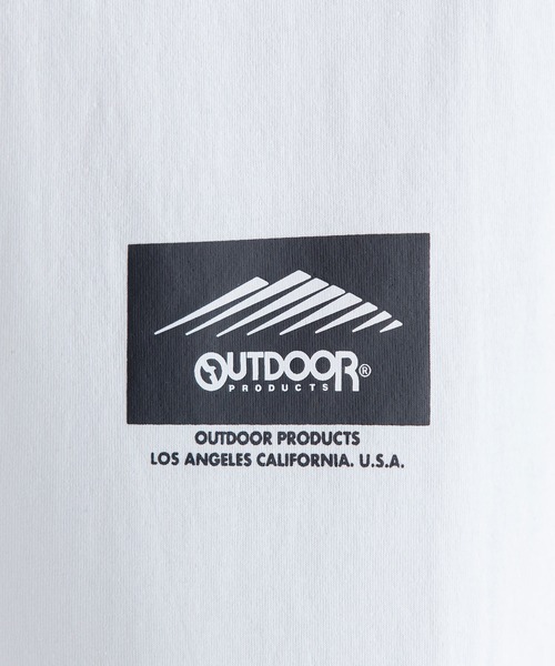 OUTDOOR PRODUCTS APPAREL（アウトドアプロダクツアパレル）の「ボックスロゴ Tシャツ ルーズシルエット ビッグシルエット（Tシャツ/カットソー・メンズ・ベージュ/ダークグリーン/パープル/ブラック/ホワイト/カーキ/ワイン/ブルー系その他・MEDIUM/LARGE/X-LARGE）」の18枚目の写真