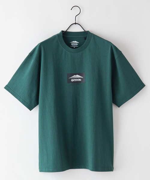 OUTDOOR PRODUCTS APPAREL（アウトドアプロダクツアパレル）の「ボックスロゴ Tシャツ ルーズシルエット ビッグシルエット（Tシャツ/カットソー・メンズ・ベージュ/ダークグリーン/パープル/ブラック/ホワイト/カーキ/ワイン/ブルー系その他・MEDIUM/LARGE/X-LARGE）」の12枚目の写真