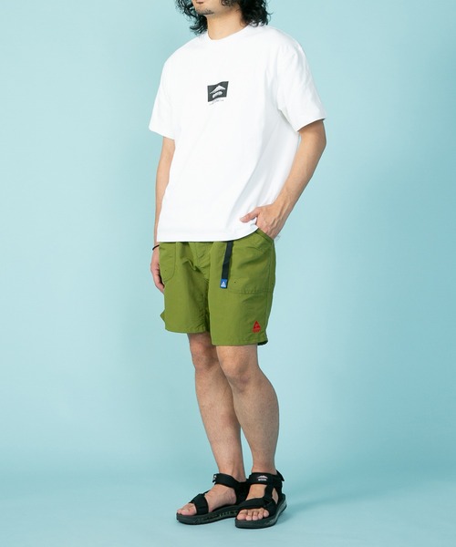 OUTDOOR PRODUCTS APPAREL（アウトドアプロダクツアパレル）の「ボックスロゴ Tシャツ ルーズシルエット ビッグシルエット（Tシャツ/カットソー・メンズ・ベージュ/ダークグリーン/パープル/ブラック/ホワイト/カーキ/ワイン/ブルー系その他・MEDIUM/LARGE/X-LARGE）」の22枚目の写真