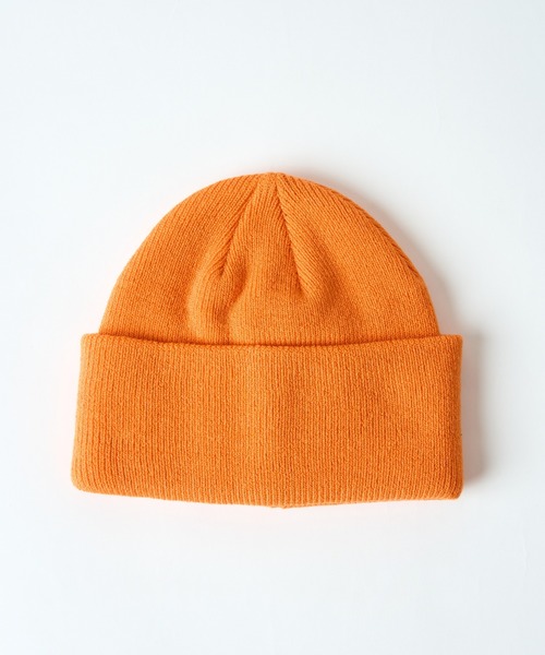 WEGO（ウィゴー）の「WEGO/カラーショートビーニー（ニットキャップ/ビーニー・メンズ・ブラック/オレンジ/グレー/グリーン系その他/ライトブラウン・FREE）」の14枚目の写真