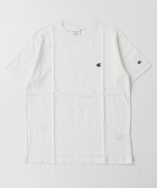 Champion(チャンピオン)の「チャンピオン SHORT SLEEVE T-SHIRT_(Tシャツ/カットソー・メンズ・ラベンダー/ネイビー/ブルー/ブラック/ホワイト/ダークグリーン/ペールイエロー・M/L/LL/S)」の2枚目の写真