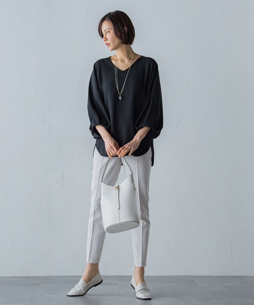 KIRERIブラウス≪接触冷感/吸水速乾/UV/ストレッチ/セットアップ≫