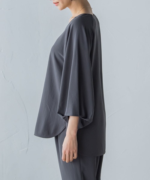 KIRERIブラウス≪接触冷感/吸水速乾/UV/ストレッチ/セットアップ≫