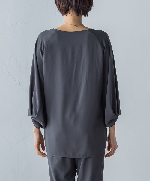 KIRERIブラウス≪接触冷感/吸水速乾/UV/ストレッチ/セットアップ≫