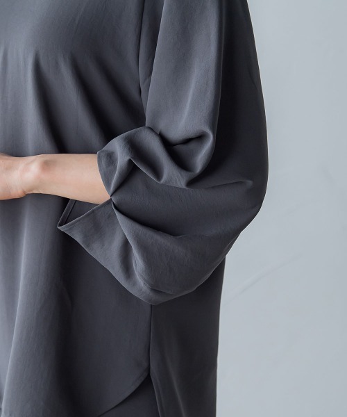 KIRERIブラウス≪接触冷感/吸水速乾/UV/ストレッチ/セットアップ≫