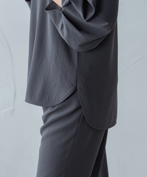 KIRERIブラウス≪接触冷感/吸水速乾/UV/ストレッチ/セットアップ≫