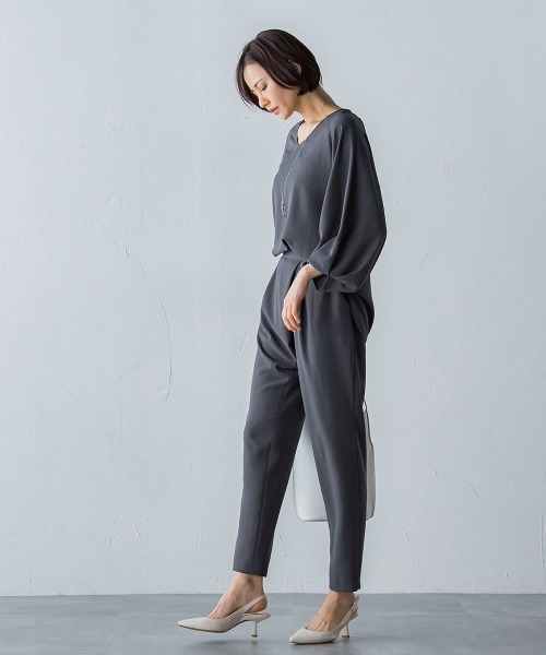 KIRERIブラウス≪接触冷感/吸水速乾/UV/ストレッチ/セットアップ≫