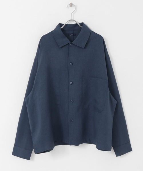 ITEMS URBANRESEARCH(アイテムズ アーバンリサーチ)の「ポリツイル オープンカラーCPOシャツ(シャツ/ブラウス・メンズ・ネイビー/チャコールグレー/ベージュ・MEDIUM/LARGE)」の21枚目の写真