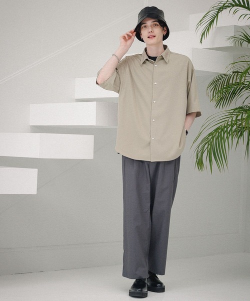 RAGEBLUE（レイジブルー）の「ラグイージー/刺繍シャツ（シャツ/ブラウス・メンズ・ホワイト/グレー/ベージュ/ブルー・MEDIUM/LARGE）」の17枚目の写真