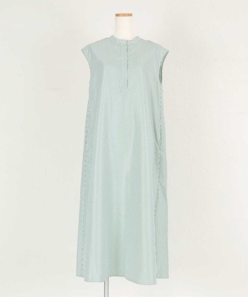 未使用★Tory Burch★バンドカラー★ロング★フレアーワンピース rienda | オーバーカラーZIPフレアOP (ワンピース(ミニ