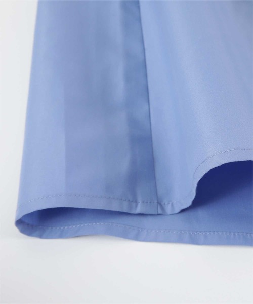 UR'S（ユアーズ）の「バンドカラーフレアロングワンピース（シャツワンピース・レディース・ネイビー/グレー系その他/ブルー/グリーン系その他・L/M/S）」の19枚目の写真