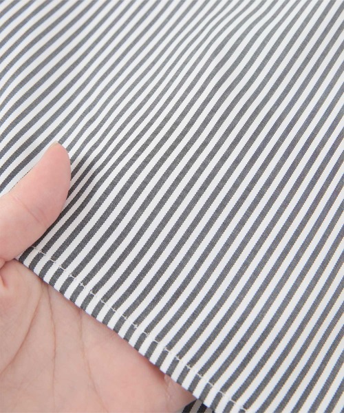 UR'S（ユアーズ）の「バンドカラーフレアロングワンピース（シャツワンピース・レディース・ネイビー/グレー系その他/ブルー/グリーン系その他・L/M/S）」の20枚目の写真