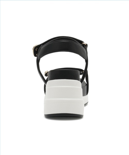 ROPE' PICNIC（ロペピクニック）の「ウェッジソールスニーカーサンダル（サンダル・レディース・ブラック/ベージュ/シルバー・L/M/S）」の9枚目の写真