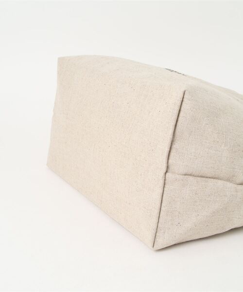 BEARDSLEY（ビアズリー）の「レタートート（トートバッグ・レディース・オフホワイト・LARGE）」の4枚目の写真