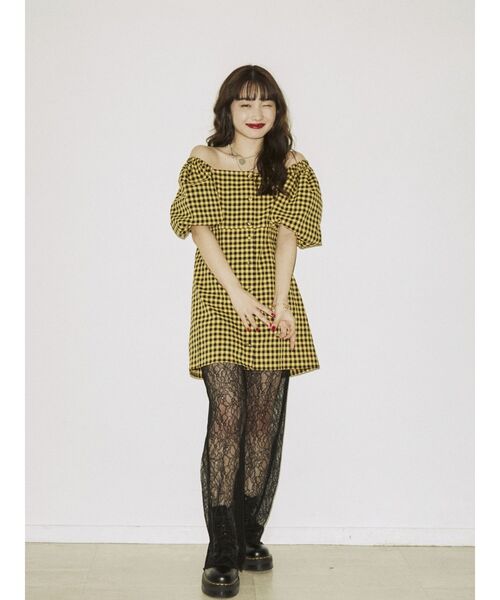 jouetie（ジュエティ）の「カラーレースフレアパンツ（その他パンツ・レディース・ブラック/グリーン/オフホワイト・MEDIUM）」の16枚目の写真