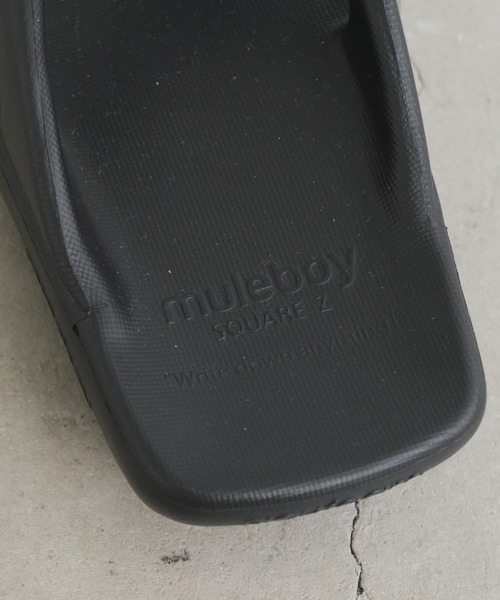 CIAOPANIC TYPY（チャオパニックティピー）の「muleboyサンダルゼット（サンダル・レディース・ブラック/アイボリー/バイオレット・MEDIUM/LARGE）」の17枚目の写真