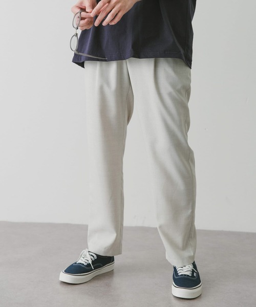 URBAN RESEARCH DOORS(アーバンリサーチドアーズ)の「『吸水速乾』リネンライクイージーパンツ(その他パンツ・メンズ・ブラウン/ブルー系その他/オリーブ/オフホワイト/ブラック/チャコールグレー・SMALL/MEDIUM/LARGE)」の9枚目の写真