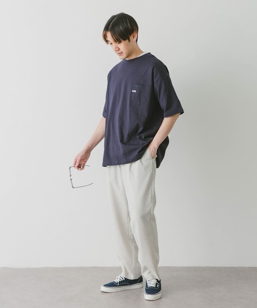 URBAN RESEARCH DOORS(アーバンリサーチドアーズ)の「『吸水速乾』リネンライクイージーパンツ(その他パンツ・メンズ・ブラウン/ブルー系その他/オリーブ/オフホワイト/ブラック/チャコールグレー・SMALL/MEDIUM/LARGE)」の11枚目の写真