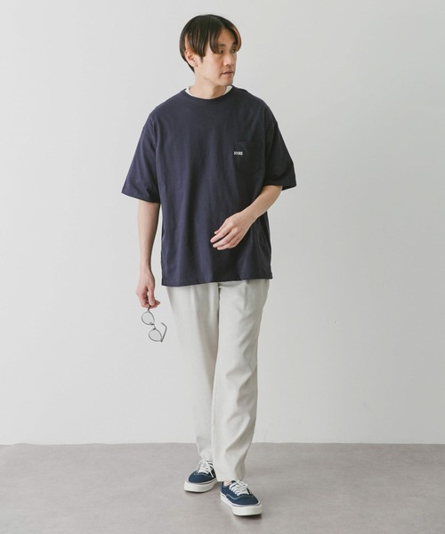 URBAN RESEARCH DOORS(アーバンリサーチドアーズ)の「『吸水速乾』リネンライクイージーパンツ(その他パンツ・メンズ・ブラウン/ブルー系その他/オリーブ/オフホワイト/ブラック/チャコールグレー・SMALL/MEDIUM/LARGE)」の12枚目の写真