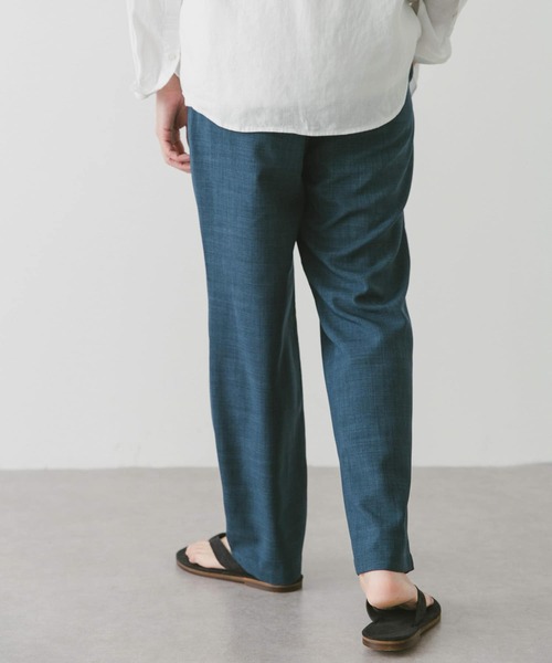 URBAN RESEARCH DOORS(アーバンリサーチドアーズ)の「『吸水速乾』リネンライクイージーパンツ(その他パンツ・メンズ・ブラウン/ブルー系その他/オリーブ/オフホワイト/ブラック/チャコールグレー・SMALL/MEDIUM/LARGE)」の16枚目の写真