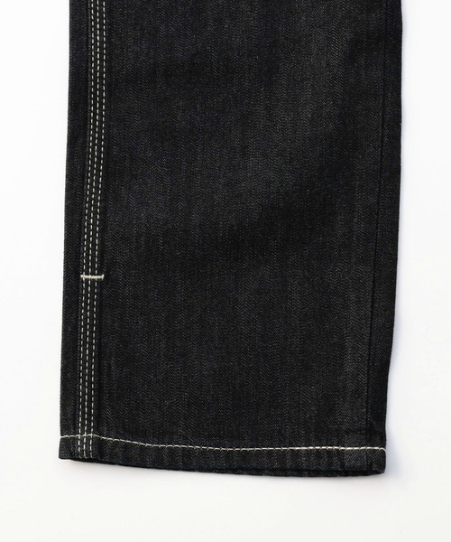 Lee（リー）の「Lee/リー【80-120cm】ベビー 本格的デニムオーバーオール １年中使えるサロペット（サロペット/オーバーオール・キッズ・インディゴブルー/ダークインディゴブルー/ブラック/ストライプ/アイボリー/ブルー・80/100/110/90/120）」の10枚目の写真