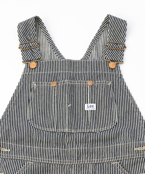 Lee（リー）の「Lee/リー【80-120cm】ベビー 本格的デニムオーバーオール １年中使えるサロペット（サロペット/オーバーオール・キッズ・インディゴブルー/ダークインディゴブルー/ブラック/ストライプ/アイボリー/ブルー・80/100/110/90/120）」の14枚目の写真