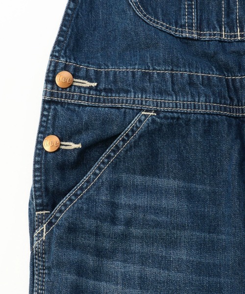 Lee（リー）の「Lee/リー【80-120cm】ベビー 本格的デニムオーバーオール １年中使えるサロペット（サロペット/オーバーオール・キッズ・インディゴブルー/ダークインディゴブルー/ブラック/ストライプ/アイボリー/ブルー・80/100/110/90/120）」の22枚目の写真