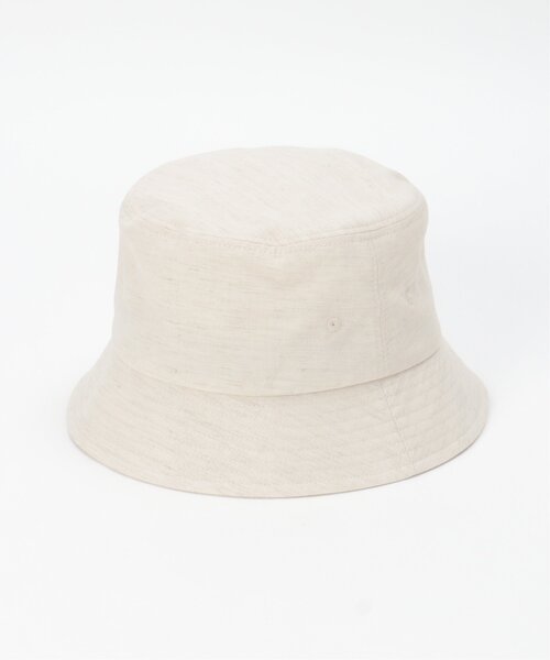 ikka（イッカ）の「綿麻バケットハット（ハット・メンズ・ライトベージュ/オフホワイト/ブラック・FREE）」の13枚目の写真