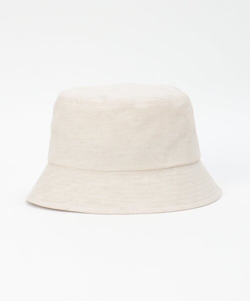 ikka（イッカ）の「綿麻バケットハット（ハット・メンズ・ライトベージュ/オフホワイト/ブラック・FREE）」の16枚目の写真